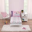 Conjunto de lençóis NoJo DreamWorks Gabby's Dollhouse Toddler de 2 peças
