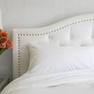 Conjunto de lençóis PeachSkinSheets Classic White 1500 tc Extra Soft