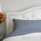 Conjunto de lençóis PeachSkinSheets French Blue 1500TC Queen Size