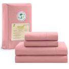 Conjunto de Lençóis Queen LANE LINEN 100% Algodão Orgânico - Rose Dawn Conjunto de Lençóis Queen LANE LINEN 100% Algodão Orgânico - Rose Dawn