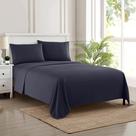 Conjunto de Lençóis Sweet Home Collection 1800 Supreme - Tamanho Full - Azul Marinho