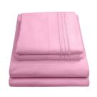 Conjunto de Lençóis Sweet Home Collection - California King - Rosa