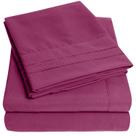 Conjunto de Lençóis Sweet Home Collection Supreme 1500 - Twin XL - Roxo