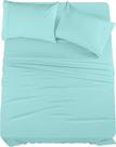 Conjunto de lençóis Utopia Bedding King Brushed Microfiber 4 peças