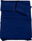 Conjunto de lençóis Utopia Bedding Queen Brushed Microfiber Blue
