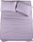 Conjunto de lençóis Utopia Bedding Queen Brushed Microfiber Lavender