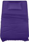 Conjunto de lençóis Utopia Bedding Twin Brushed Microfiber 3 peças Conjunto de lençóis Utopia Bedding Twin Brushed Microfiber 3 peças