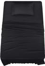 Conjunto de lençóis Utopia Bedding Twin Brushed Microfiber Black