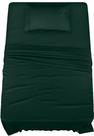 Conjunto de lençóis Utopia Bedding Twin Brushed Microfiber Emerald Conjunto de lençóis Utopia Bedding Twin Brushed Microfiber Emerald