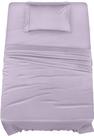 Conjunto de lençóis Utopia Bedding Twin Brushed Microfiber Lavender Conjunto de lençóis Utopia Bedding Twin Brushed Microfiber Lavender
