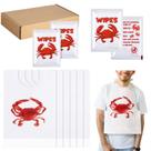 Conjunto de lenços umedecidos Party Supply Wesiti Lobster Crab Bib x100 Conjunto de lenços umedecidos Party Supply Wesiti Lobster Crab Bib x100