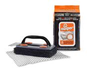 Conjunto de limpeza de churrasqueira Q-Swiper 1 escova de grelha com raspador