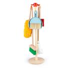 Conjunto de limpeza Toy FOPNETS Kids de 7 peças para crianças pequenas em madeira Conjunto de limpeza Toy FOPNETS Kids de 7 peças para crianças pequenas em madeira