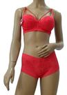 Conjunto de Lingerie Calcinha e Sutiã Renda Caleçon Strappy Rafa Gatha 765