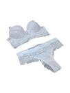 Conjunto de lingerie castela fio duplo com bojo de poliamida