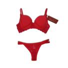 Conjunto de Lingerie com Bojo Estilosa