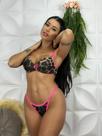 Conjunto de Lingerie com Bojo Onça e Vaquinha Animal Print - c4 CONJUNTO RAISSA