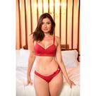 Conjunto de Lingerie com Qualidade Luxo Sutiã com Bojo e Calcinha Fio e Tanga Conjunto de Lingerie com Qualidade Luxo Sutiã com Bojo e Calcinha Fio e Tanga