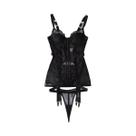 Conjunto De Lingerie De Renda Modeladora De Corpo Inteiro Transparente Com Design De Barbatana De Conjunto De Lingerie De Renda Modeladora De Corpo Inteiro Transparente Com Design De Barbatana De