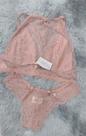 Conjunto de lingerie estilo decote