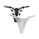 Conjunto De Lingerie Feminina Em Renda Preta E Branca Com Estampa De Flores, 2 Peças, Calcinhas Sexy Conjunto De Lingerie Feminina Em Renda Preta E Branca Com Estampa De Flores, 2 Peças, Calcinhas Sexy