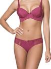 Conjunto de lingerie linha luxo com barbatana, base em espuma e bojo.