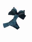Conjunto de lingerie luxo fio duplo média boa de poliamida