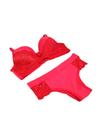 Conjunto de lingerie luxo tanga, casual de poliamida c. bojo