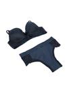 Conjunto de lingerie luxo tanga, casual de poliamida c. bojo