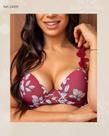 Conjunto de Lingerie Vermelho Lageli Ref: 24337