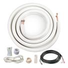 Conjunto de linhas de tubos de cobre ICOOL Mini Split 1/4 e 1/2 OD de 16 pés