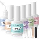 Conjunto de líquidos Dip Powder AZUREBEAUTY Bond Base Top Coat 15 ml