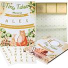 Conjunto de Livros de Memórias e Caixas de Lembranças Tiny Tales para Bebês