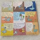 Conjunto de livros Mo Willems Pigeon Books Collection para crianças, 9 unidades
