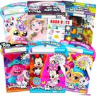Conjunto de livros para colorir Bendon Imagine Ink Girls com adesivos x6