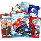 Conjunto de livros para colorir Imagine Ink Superhero Magic 3 livros com adesivos