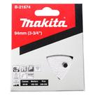 Conjunto de lixas triangulares em tiras autocolantes Makita B-21674