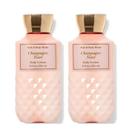 Conjunto de loções Bath & Body Works Champagne Toast 240 ml, pacote com 2 unidades