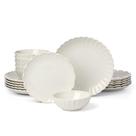 Conjunto de Louça Lenox French Perle Scallop 18 Peças Conjunto de Louça Lenox French Perle Scallop 18 Peças