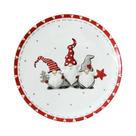 Conjunto De Louças Cerâmicas Do Papai Noel Nórdico, Prato, Talheres, Estilo Ocidental Para Arroz E