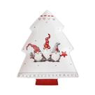 Conjunto De Louças Cerâmicas Do Papai Noel Nórdico, Prato, Talheres, Estilo Ocidental Para Arroz E Conjunto De Louças Cerâmicas Do Papai Noel Nórdico, Prato, Talheres, Estilo Ocidental Para Arroz E