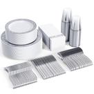 Conjunto de louças FOCUSLINE Silver Lace 350 unidades para 50 convidados