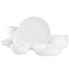Conjunto de Louças Gibson Home Gracious Dining 16 Peças - Branco Conjunto de Louças Gibson Home Gracious Dining 16 Peças - Branco