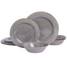 Conjunto de louças Gibson Home Mauna Melamina Plastic 12 unidades