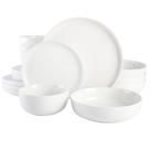 Conjunto de Louças Gibson Home Oslo - 16 Peças de Porcelana Branca