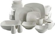 Conjunto de Louças Gibson Home Zen Buffetware 39 Peças - Branco