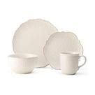 Conjunto de Louças Pfaltzgraff Chateau Cream 16 Peças