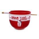Conjunto de louças Silver Buffalo Hello Kitty x Nissin Cup Noodles Conjunto de louças Silver Buffalo Hello Kitty x Nissin Cup Noodles