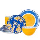 Conjunto de louças Wisenvoy Ceramic para 4 com pratos e tigelas