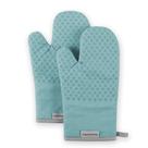 Conjunto de luvas de forno KitchenAid Asteroid Aqua Sky 7x12,5 cm, 2 peças